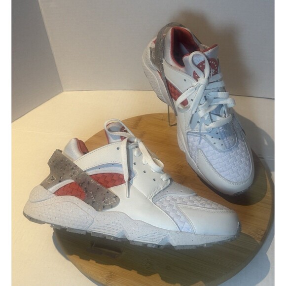 Nike Air Huarache Crater Premium Atomic Orange 2022 DR0449-100 New sz 10.5 - Picture 2 of 7